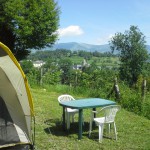Camping les Chataigniers-arcizans avant - argelès gazost - emplacements spacieux et vue