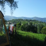 Camping les Châtaigniers- emplacements avec vue